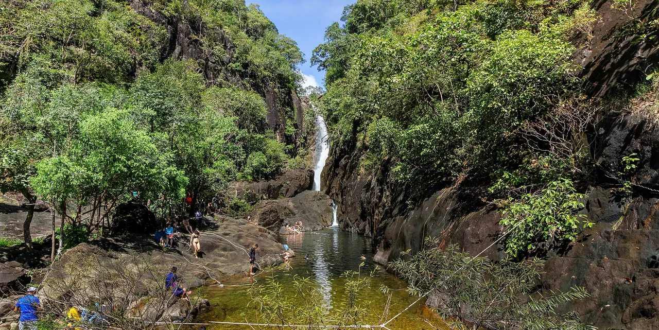 ภาพเกาะช้าง: น้ำตกเกาะช้าง คลองพลู ธารมะยม ค่าเข้า เวลา วิธีไป