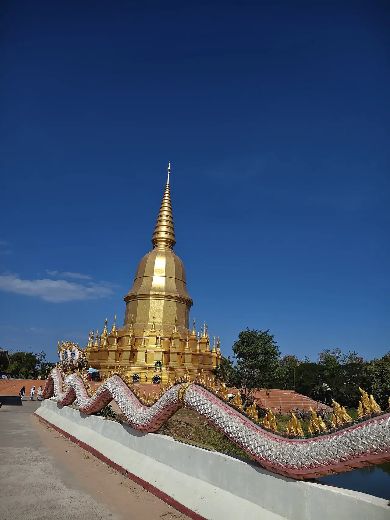 ภาพมหาสารคาม: สะพานไม้แกดำ วัดหนองหูลิง วนอุทยานโกสัมพี ดูนลำพัน
